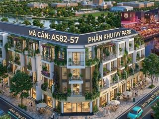 Siêu phẩm căn góc 2 mặt tiền as8257 vị trí độc tôn, view triệu đô  giá hấp dẫn