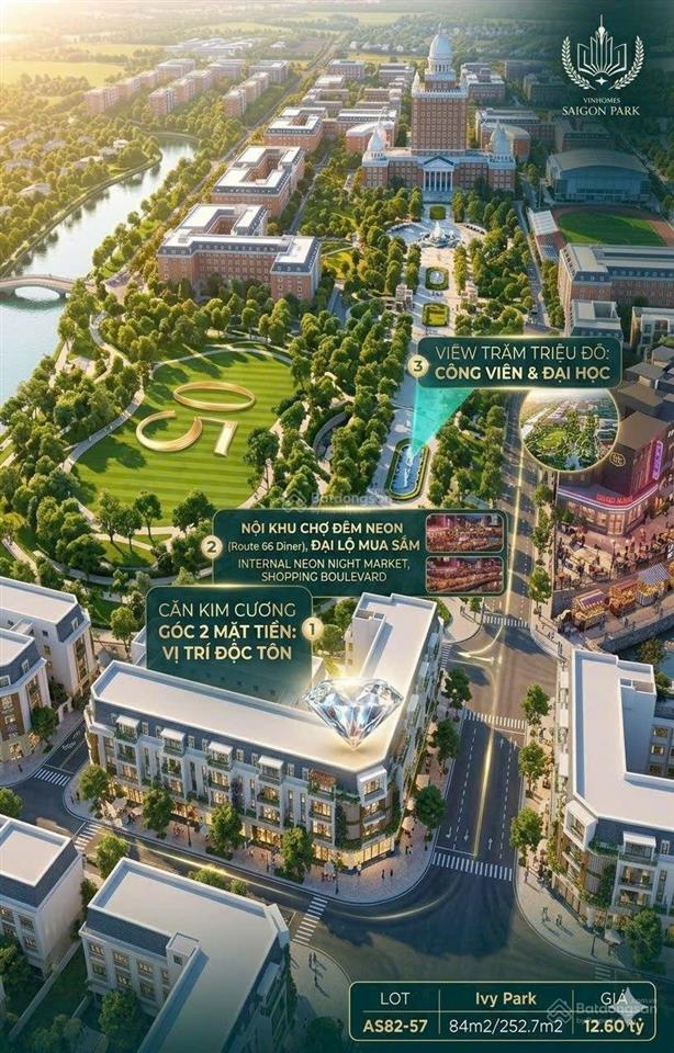 Siêu phẩm căn góc 2 mặt tiền as8257 vị trí độc tôn, view triệu đô  giá hấp dẫn