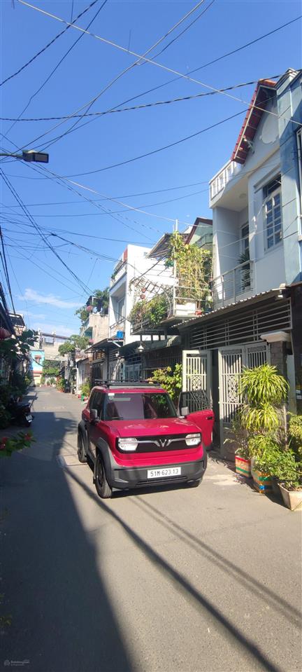 Sát mt nguyễn thị búp, đường nhựa 7m, ngay hiệp thành city  nhà 2 tầng btct  dt 64m2 (4x16)