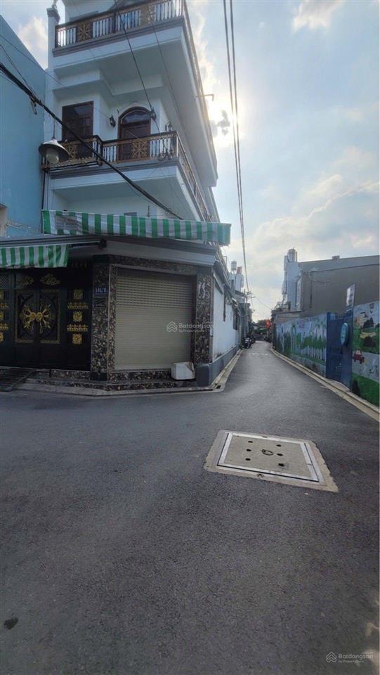 Nhà 4 tầng btct, tân thới hiệp, q12  đường nhựa 5m  dt 120m2 (6x20) căn góc ít lộ giới  giá tốt