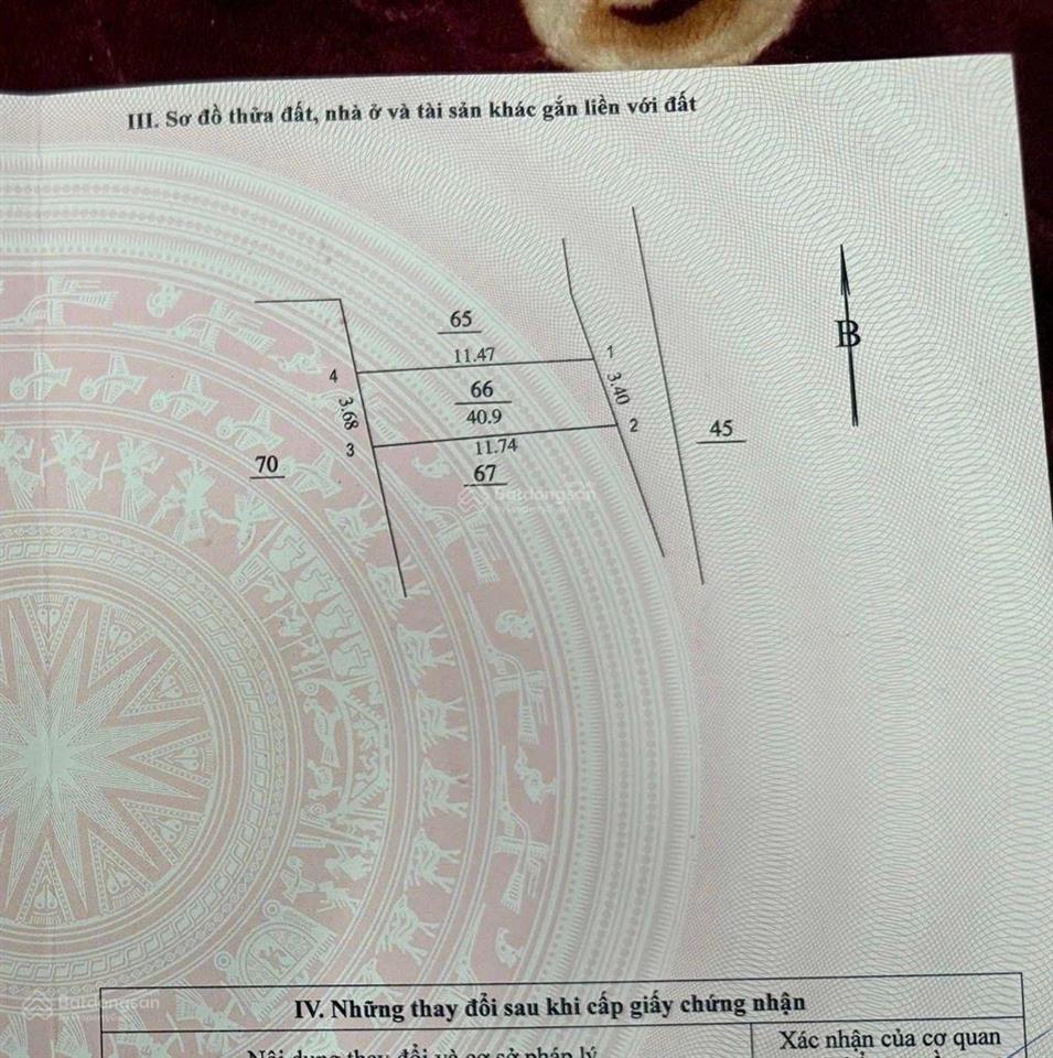 Cần bán gấp đất vuông đẹp ô tô vào giá tốt diện tích 41m², đất vuông vắn, chỉ 5,4 tỷ