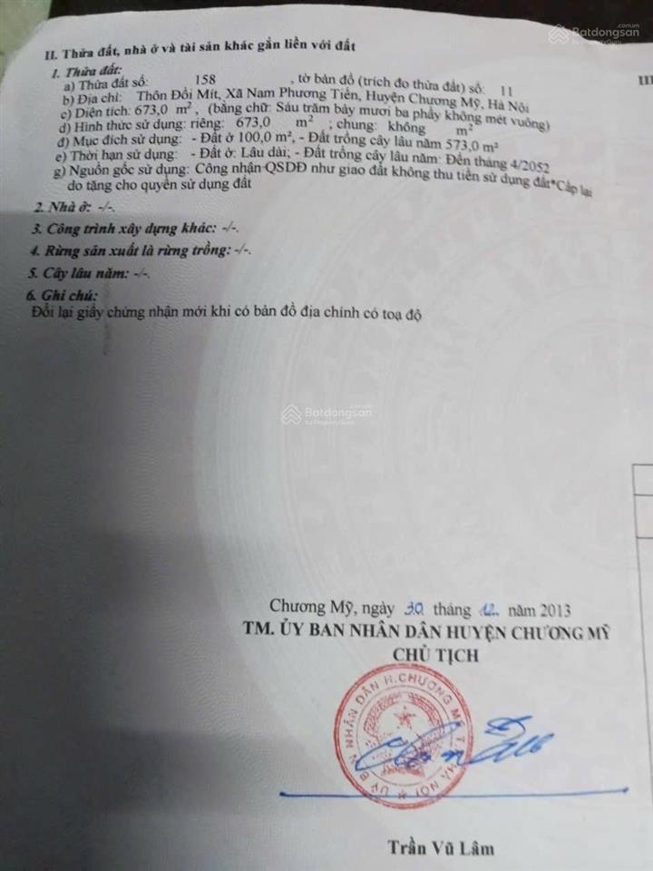 Siêu phẩm thôn đồi miễu/xã xuân mai mới