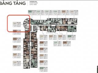 Suất ngoại giao giá tốt hơn 20 tỷ căn 3pn+ thiết kế làm 4pn rộng thênh thang, tầng trung 1x