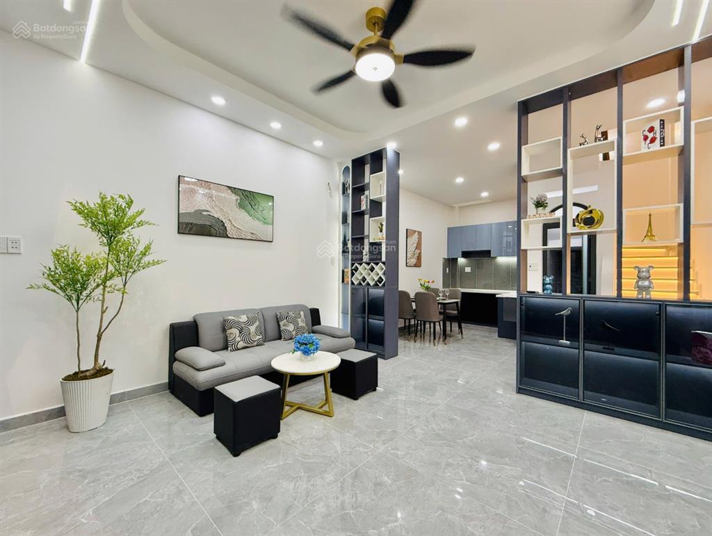 Nhà mới gò vấp  1 trệt 2 lầu  full nội thất  nhỉnh 5 tỷ