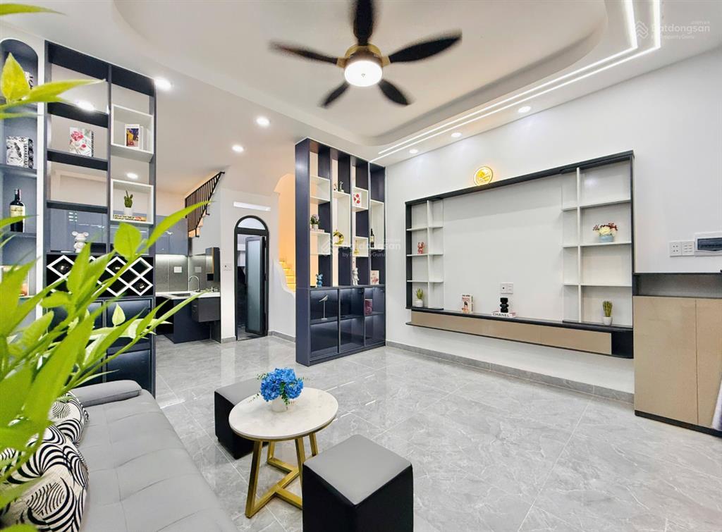 Nhà mới gò vấp  1 trệt 2 lầu  full nội thất  nhỉnh 5 tỷ