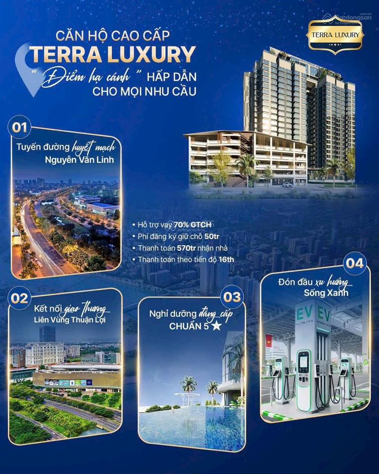 Bán căn hộ cao cấp 2pn terra luxury, trả góp trực tiếp chủ đầu tư lãi suất ưu đãi tư 4,9%