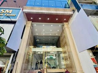 Bán building 9t thang máy mặt phố chùa láng 140m2xmt 6m, 115 tỷ hầm, 2 thoáng, thông sàn kinh doanh