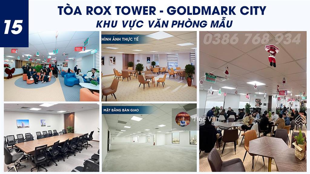 Chỉ với 2.5 tỷ sở hữu sàn vp tại rox tower  cho thuê 60  100 tr/th. chiết khấu 4%  vay ls 0%