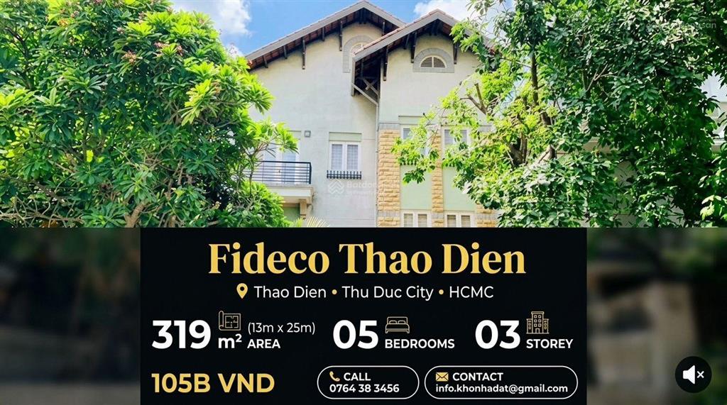 Biệt thự compound fideco thảo điền  tọa độ vàng của giới thượng lưu