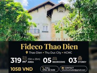 Biệt thự compound fideco thảo điền  tọa độ vàng của giới thượng lưu