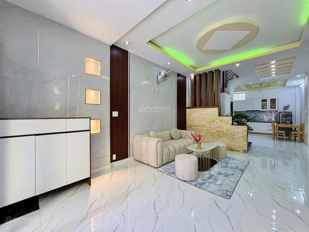 Gần lotte mart. căn 53.3m² nguyễn văn lượng, gò vấp giá 3 tỷ 350. xây 3 tầng, hẻm 4m, sổ sẵn