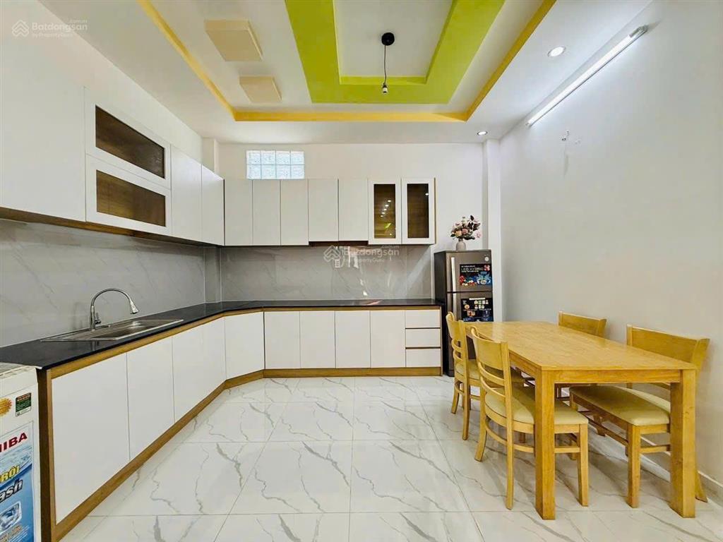 Gần lotte mart. căn 53.3m² nguyễn văn lượng, gò vấp giá 3 tỷ 350. xây 3 tầng, hẻm 4m, sổ sẵn