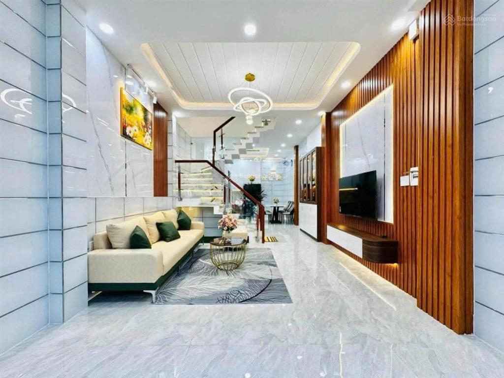 Giảm sốc 350tr. căn 54,1m2 nơ trang long, bình thạnh sổ sẵn. xây 1 trệt 2 lầu, hẻm 4m