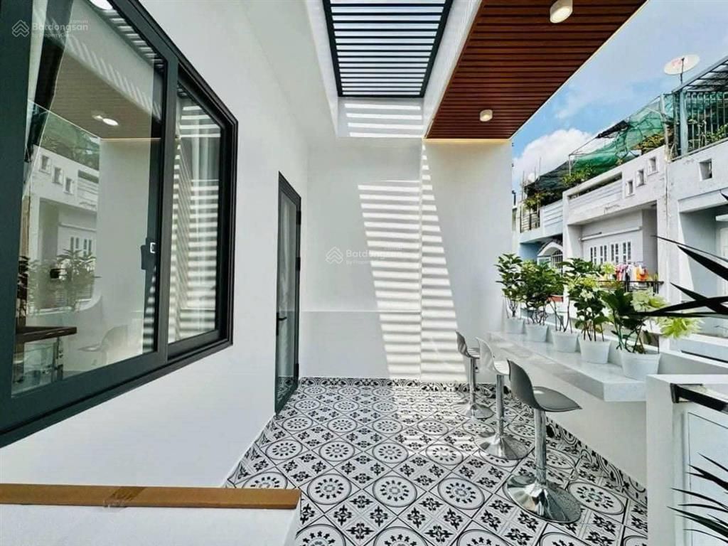 Giảm sốc 350tr. căn 54,1m2 nơ trang long, bình thạnh sổ sẵn. xây 1 trệt 2 lầu, hẻm 4m