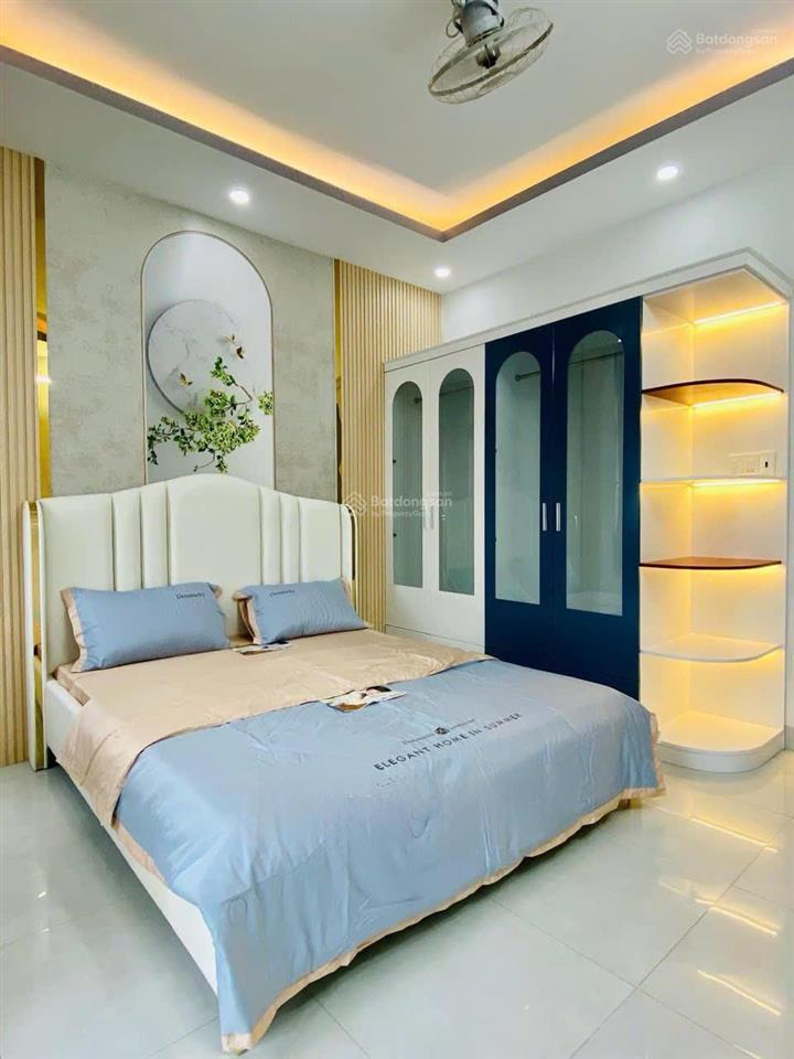 Cạnh gò vấp dưới 3 tỷ. nhà 50.4m² nguyễn thị nhuần, q12 xây 1 trệt 3 lầu. hẻm 4.5m, sổ sẵn