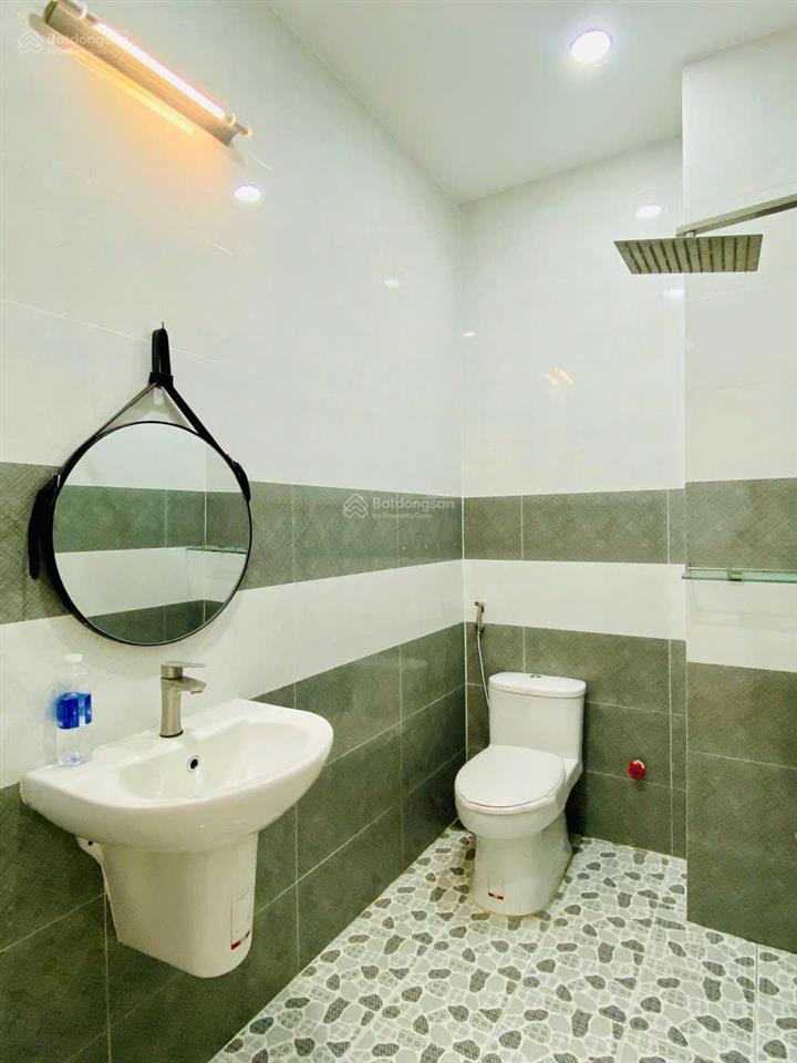 Cạnh gò vấp dưới 3 tỷ. nhà 50.4m² nguyễn thị nhuần, q12 xây 1 trệt 3 lầu. hẻm 4.5m, sổ sẵn