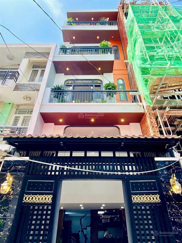 Gần chợ gò vấp. nhà 38m² nguyễn văn nghi xây 1 trệt 3 lầu, giá 7 tỷ 100. hẻm 4m hơn, sổ sẵn