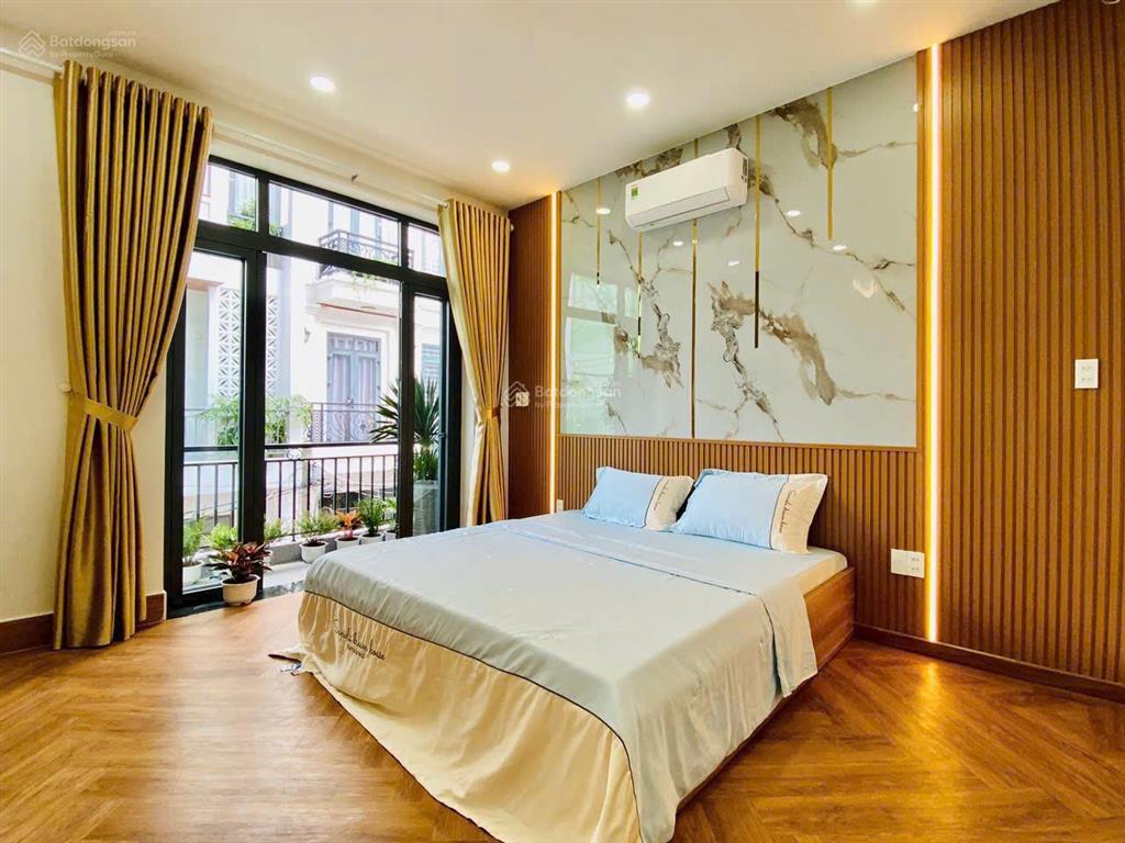 Gần chợ gò vấp. nhà 38m² nguyễn văn nghi xây 1 trệt 3 lầu, giá 7 tỷ 100. hẻm 4m hơn, sổ sẵn