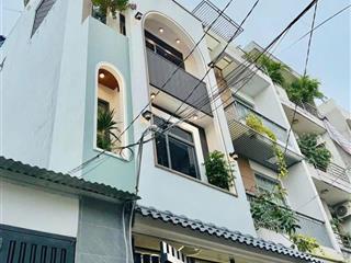 Ngay trung tâm q10. căn 55m² đường 3/2 xây 1 trệt 3 lầu, giá tl. sổ hoàn công, hẻm gần 6m