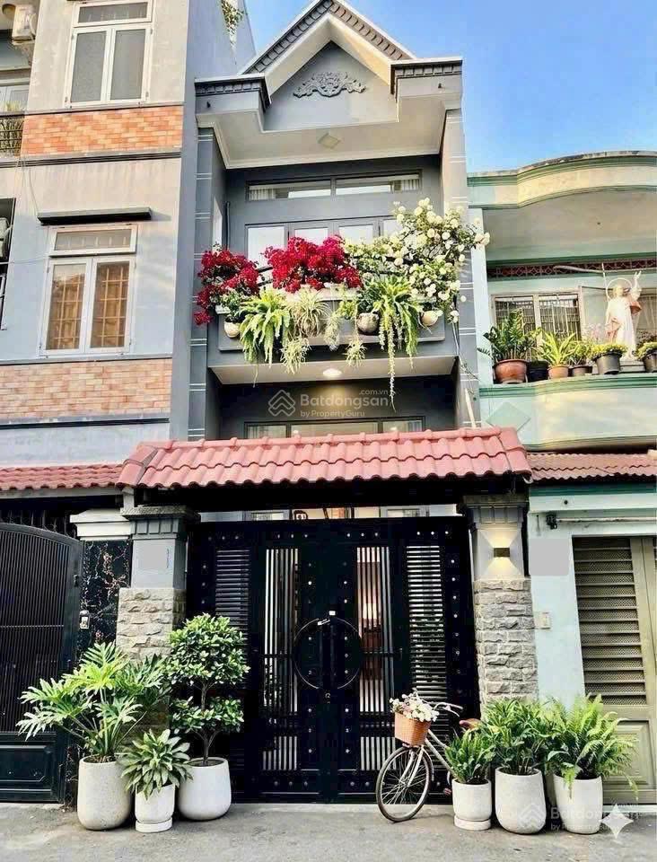 Bán nhanh nhà 54m² nguyễn văn nghi xây 3 tầng, giá 2 tỷ 480. khu dân trí cao hẻm 5m, sổ sẵn