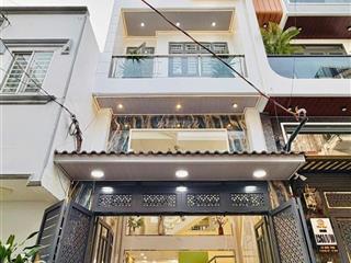 Gần đại học công nghiệp. nhà 48m² hẻm 5m lê lợi, gò vấp giá 2 tỷ 390. xây 1 trệt 3 lầu, sổ riêng