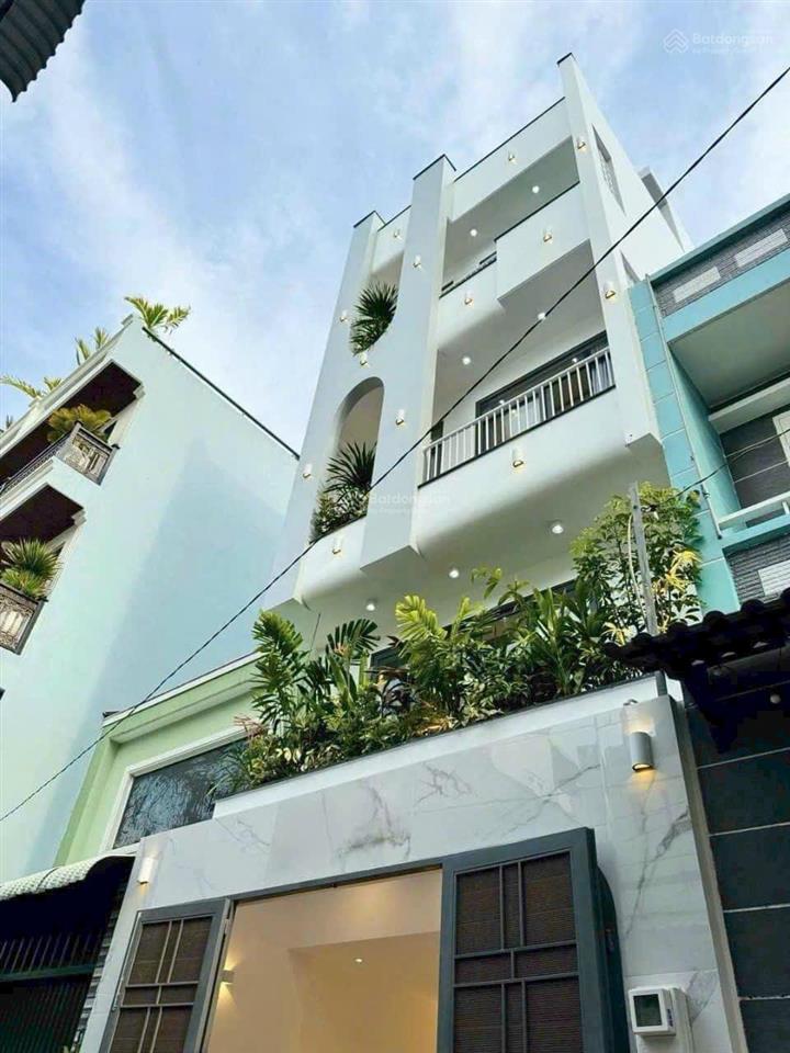 Có nhà ngay tân bình nhà 55m² hoàng sa xây 1 trệt 3 lầu. sổ riêng hoàn công, hẻm 4m hơn