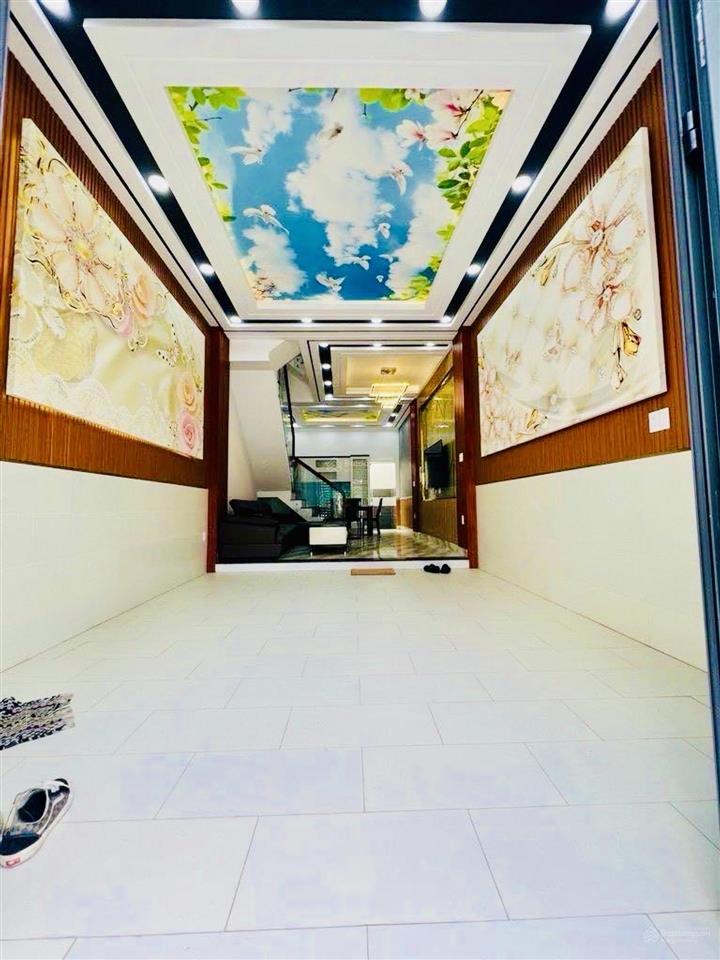 Nhà phố 4 tầng kdc đường nhựa xe hơi tránh  6.65 tỷ  nhà bè