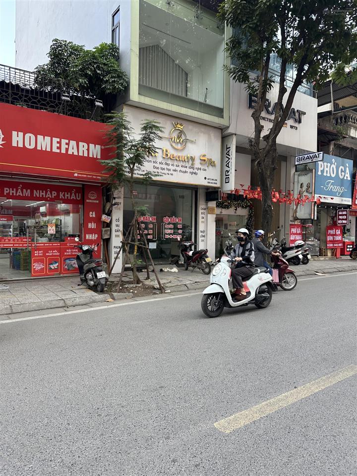 Mặt phố lạc trung  vĩnh tuy  hbt hai mặt tiền  mặt sau mặt ngõ thông ô tô