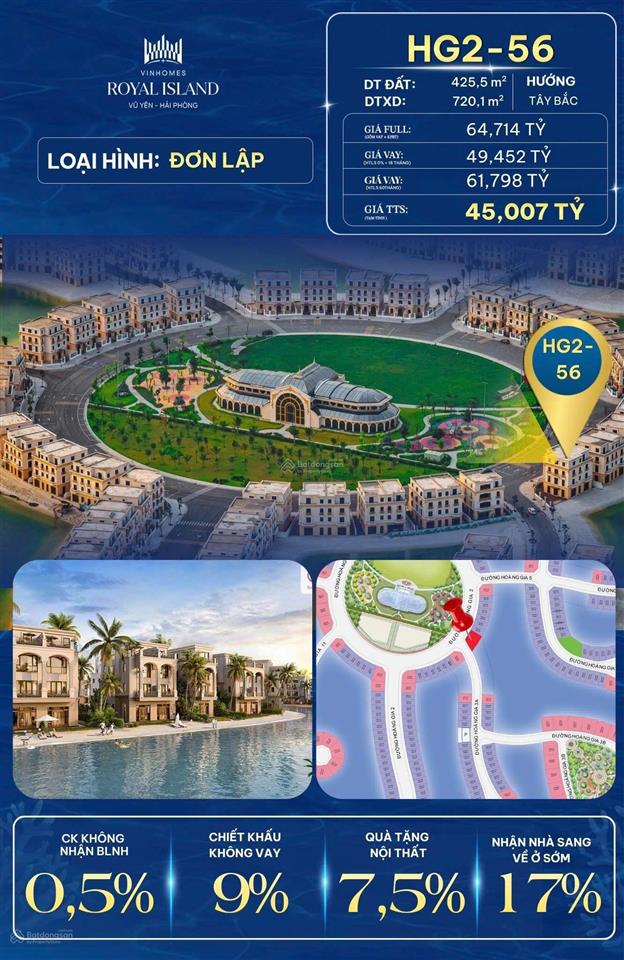 Hàng hiếm  đẹp hg2  56 tâm điểm phân khu hoàng gia, view công viên trung tâm và bể bơi pha lê
