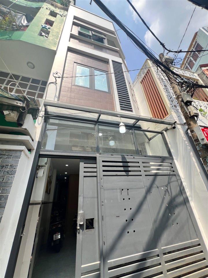 Nhà 4 tầng  dòng tiền 30tr/tháng  giáp quận 3  hẻm thông