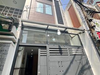 Nhà 4 tầng  dòng tiền 30tr/tháng  giáp quận 3  hẻm thông