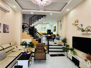 Nhà đẹp 4 tầng  khu dân trí cao hẻm ô tô  vị trí cực thuận tiện gần chợ tân hương, tân phú.