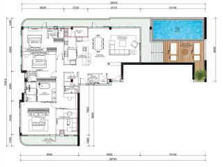 Penhouse eaton park còn 1 căn hàng chủ đầu tư, thanh toán giãn đến 2028 hồ bơi riêng