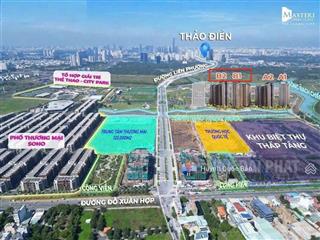 Bán quỹ đất mt liên phường 15x66m giá 300 tỷ  vị trí độc tôn đối diện siêu đô thị the global city