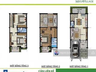 Chỉ cần 2.4 tỷ sở hữu ngay nhà phố mega village khang điền  sổ hồng riêng call 0907 755 ***