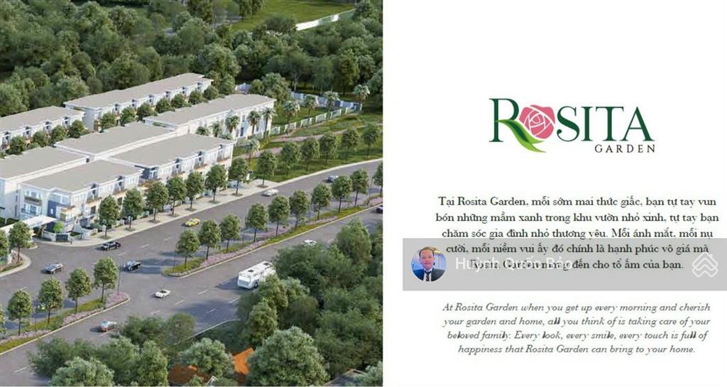 Bán biệt thự góc sân vườn rosita garden khang điền quận 9, giá 16,5 tỷ, căn 245m²