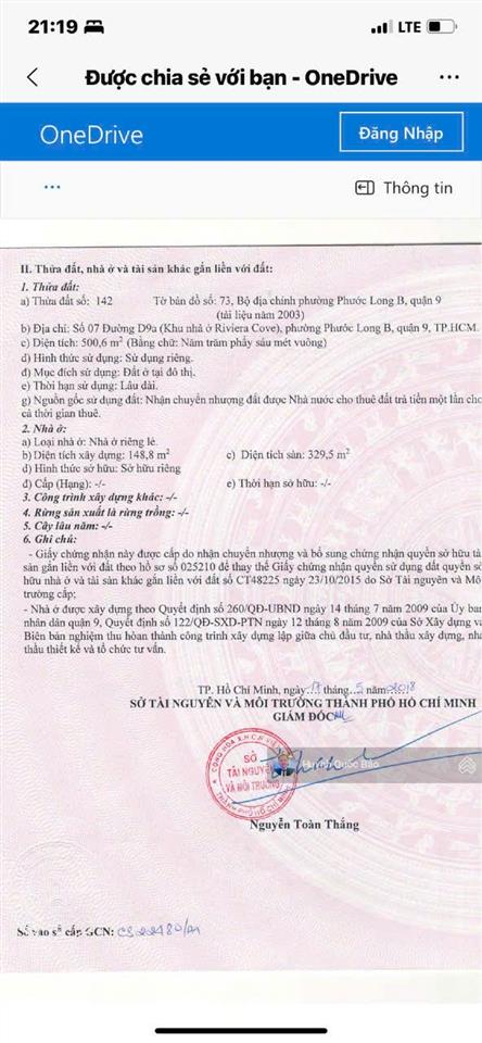 Bán biệt thự căn biên 3 mặt thoáng 500m² nhà thô  giá chốt 68 tỷ thương lượng