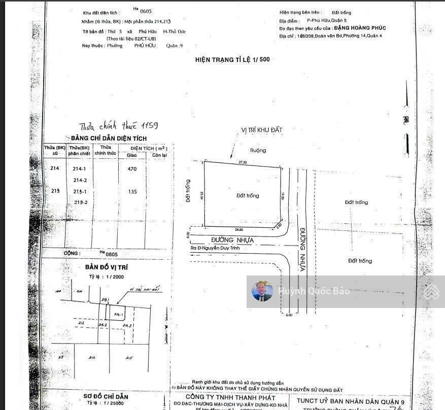 Đất ngộp bank bán giá rẻ kdc chiến thắng gò nổi phú hữu  giá chỉ từ 30 triệu/m2   0907 755 ***