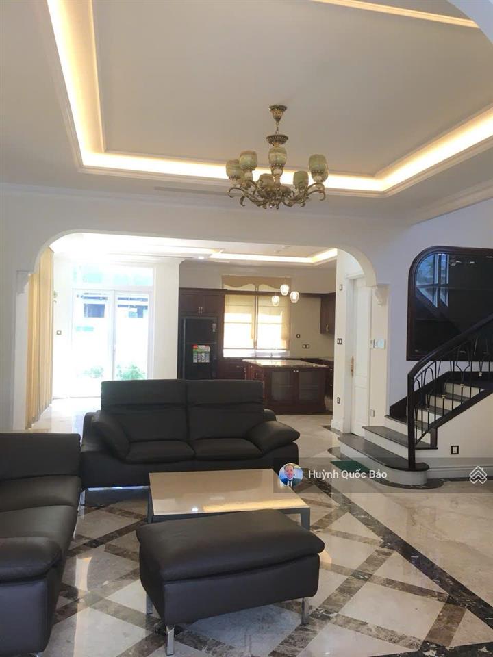 Cho thuê biệt thự đơn lập diện tích khủng 12x32m 4pn 4wc giá 78.2 triệu/tháng (gồm pql)