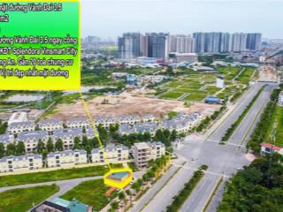 Bán lô góc vip nhất mặt đường vành đai 3.5 nằm sát kđt splendora xã sơn đồng  hà nội