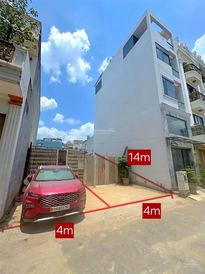 Đất full thổ khu tên lửa, chỉ hơn 5 tỷ, 4x14m, xây dựng tự do, hxh ngủ trong nhà, sát aeon mall