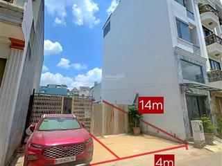 Đất full thổ khu tên lửa, chỉ hơn 5 tỷ, 4x14m, xây dựng tự do, hxh ngủ trong nhà, sát aeon mall