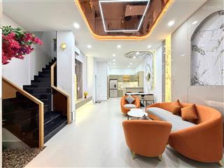 Nhà đẹp 2 tầng, 55m2 ngay nguyễn thái sơn, gần chợ gò vấp  3 tỷ 290. shr, hẻm 4.5m, nhiều tiện ích