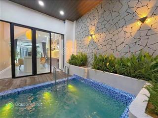 Bán villa nguyễn trọng tuyển, phú nhuận  86m2  4 tầng có hồ bơi riêng ngang 5.3m  10m ra hxh