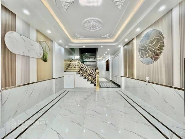 Khu vip đoàn thị điểm, phú nhuận 80m, 4 tầng, thang máy, 7pn 7wc khép kín, gara ô tô, 10đ++