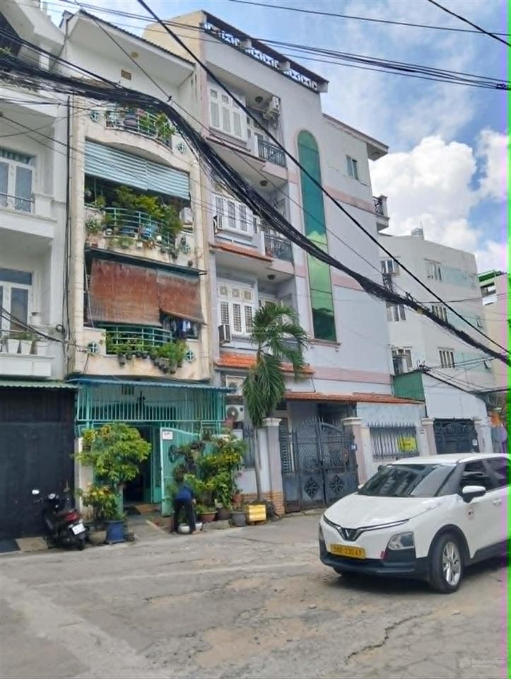 2 mặt tiền thoáng phan tây hồ phú nhuận  4 tầng btct ô tô đậu bên hông khu dân trí, bán nhà