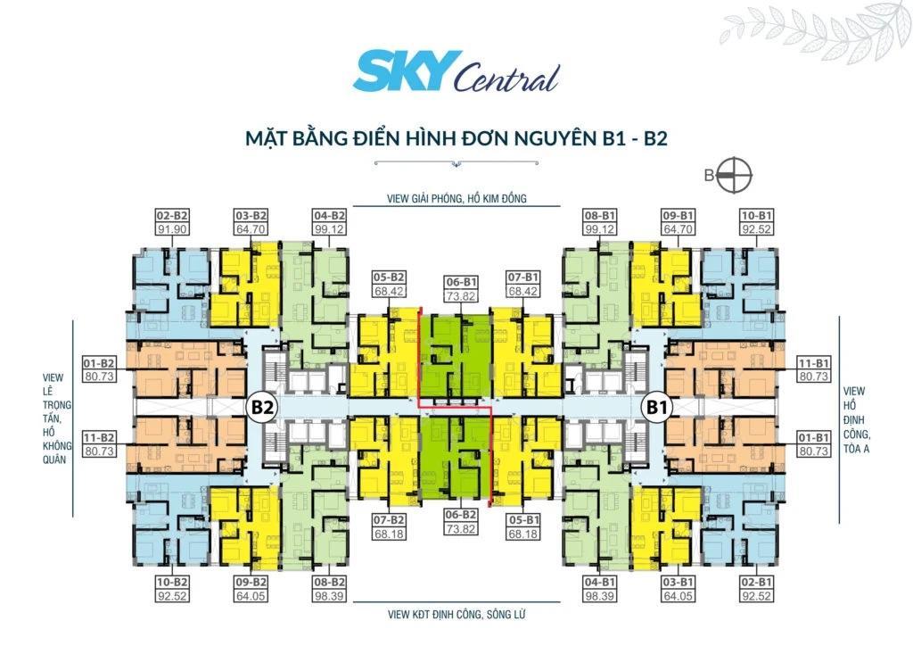 Căn hộ cc 98m2 sổ hồng chính chủ