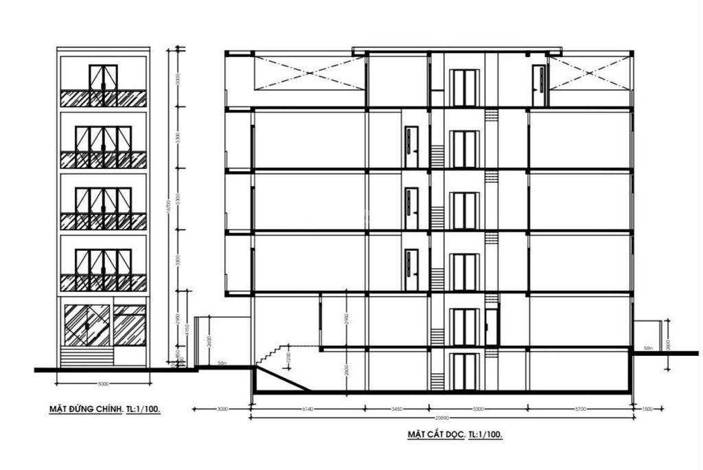 Bán dãy trọ hẻm ôtô  dt 167m2(5x35)  huỳnh tấn phát quận 7 xây 6tầng (có hầm)chỉ 55tr/m2