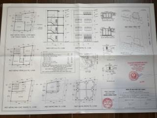 Chỉ 3.5tỷbán đất 56m2(8x7) tặng gpxd 4 tầnghuỳnh tấn phát gần chợ phú thuận quận 7.