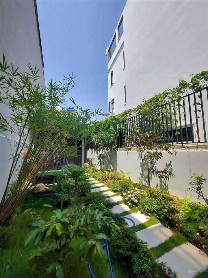 Chỉ 6tỷ hơn ôtô ngủ, nhà 115m2 (6.9x17m), tặng thêm 50m2 vườn, huỳnh tấn phát cạnh green riverside